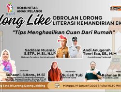 Komunitas Anak Pelangi (K-Apel) Akan Adakan OBLONG LIKE