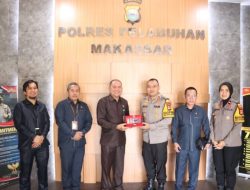 Kapolres Pelabuhan Makassar Sambut Hangat Kunjungan Ketua Pengadilan Negeri Makassar