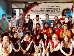 Ini Giat Mahasiswa KKN-T Unhas di Desa Mamampang Gowa