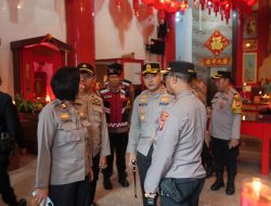 Sambut Imlek, Kapolres Pelabuhan Makassar Siapkan Keamanan Tempat Ibadah Tionghoa