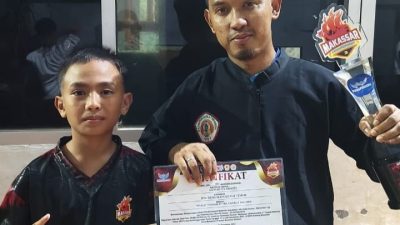 Ahmad Zyairozi, Pesilat Terbaik Usia Dini Makassar Championship 3 