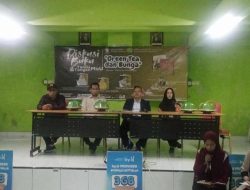 Rektor Unpacti Makassar Buka Diskusi Buku Green Tea dan Bunga