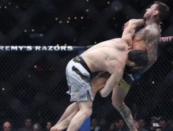 Pertahankan Gelar, Islam Makhachev Habisi Moicano