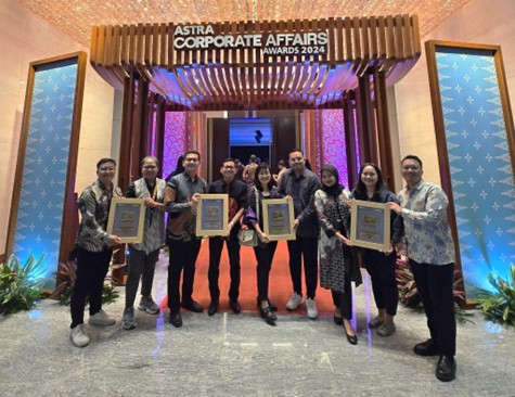 FIFGROUPberhasil meraih empat penghargaan sekaligus dalam gelaran Astra Corporate Affairs Awards 2024 bertempat di Menara Astra pada Senin, 03 Februari 2025.