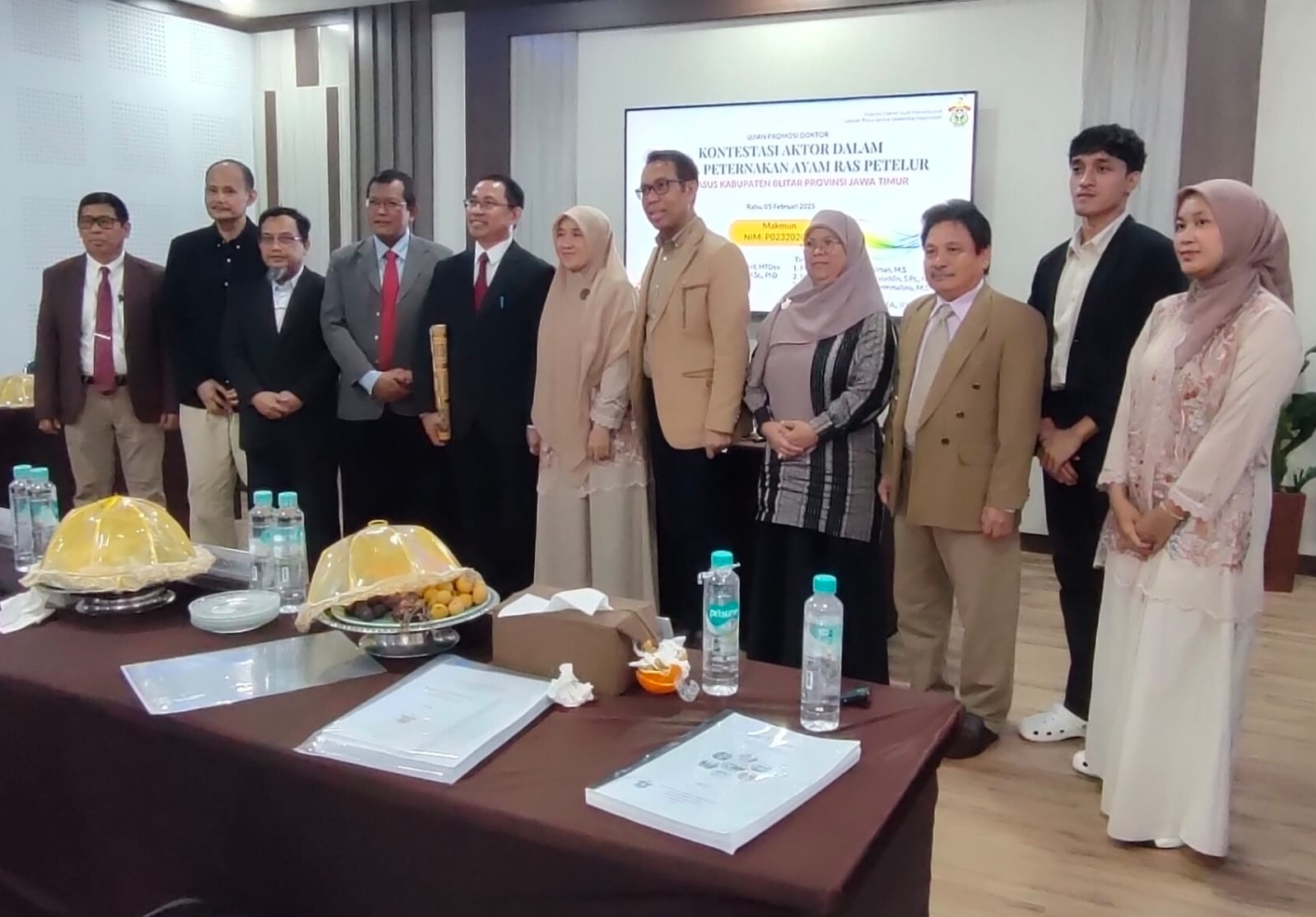 Direktur Pengolahan dan Pemasaran Hasil Peternakan Kementerian Pertanian Drh.Makmun, M.Sc