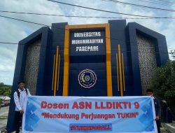 Dosen Universitas Muhammadiyah Parepare Dukung Dosen yang Tuntut Pembayaran Tukin