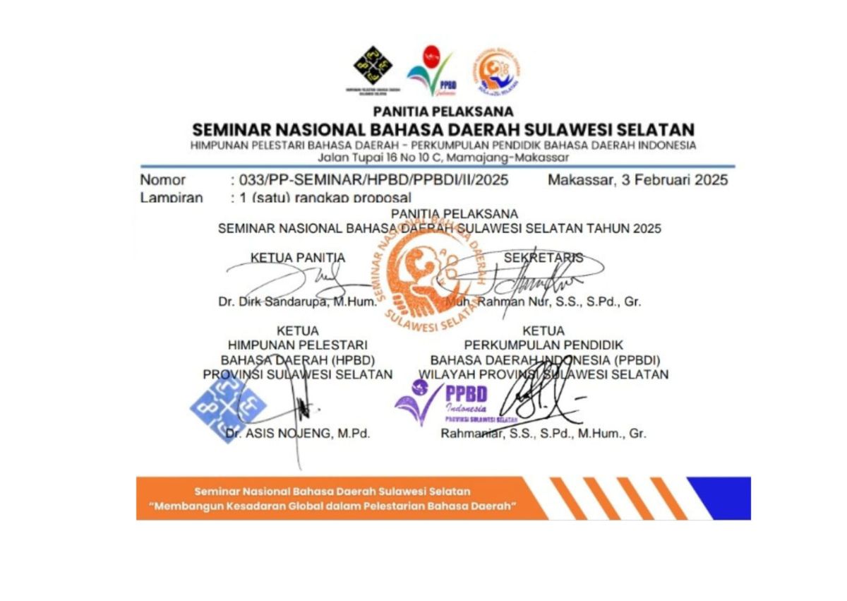 Himpunan Pelestari Bahasa Daerah Sulawesi Selatan