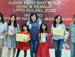 LPPD Sulsel Gelar Audisi Menyanyi Solo Kategori Anak & Remaja