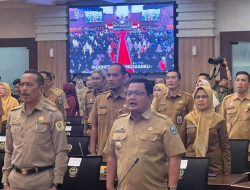 Pj. Bupati Bantaeng Andi Abubakar Hadiri Rapat Koordinasi dan Entry Meeting Terkait Inpres 1/2025