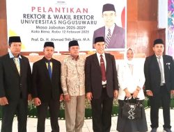 Usai Dilantik Jadi Rektor, Prof. Ahmad Thib Raya Lantik Wakil Rektor Unswa