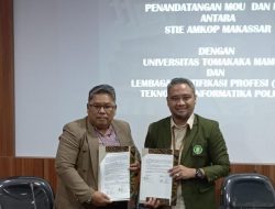 STIE AMKOP Teken 2 MoU dalam Sehari