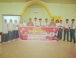 SDM Polres Sosialisasi Penerimaan Anggota Polri Tahun 2025 di SMAN 2 Enrekang