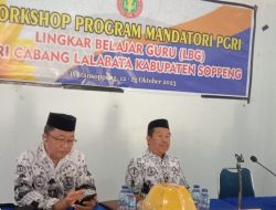 Ketua Muhammad Arifai, S.Pd: PGRI Cabang Lalabata Soppeng Aktif Realisasi Program Kerja