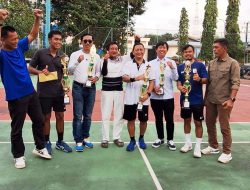 Wakil Rektor 2 UNM Sabet Juara 1 Pertandingan Tenis Internal PTC UNM