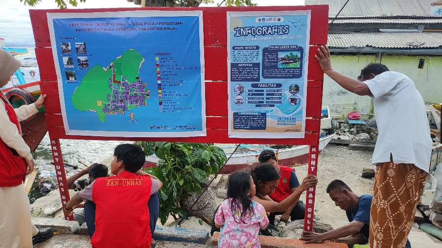 Meysa Runi Nuryatna Rusdi, Mahasiswa KKNT Pengembangan Ekonomi Kreatif dan UMKM Gel. 113 membidik publikasi sejarah, budaya, dan pembuatan infografis