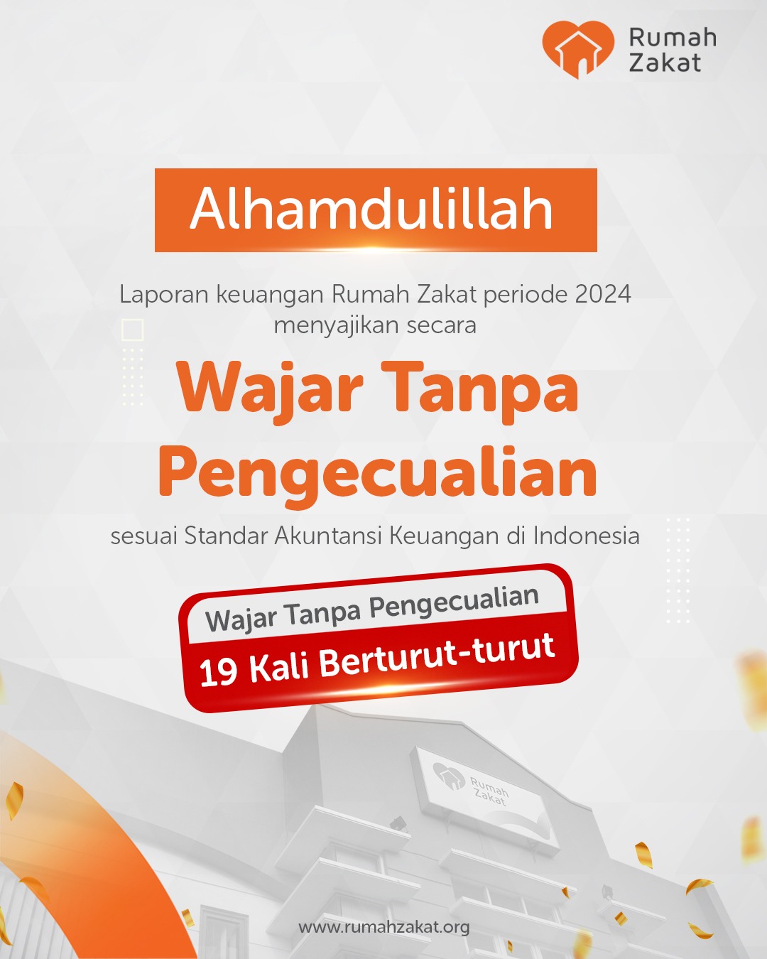 Rumah Zakat raih WTP