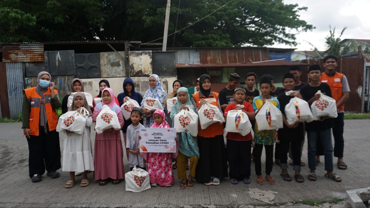 PT. Infiniti Reka Solusi bersama Rumah Zakat melaksanakan program kado lebaran Yatim di bulan Ramadhan, pada Selasa, (11/03/2025).