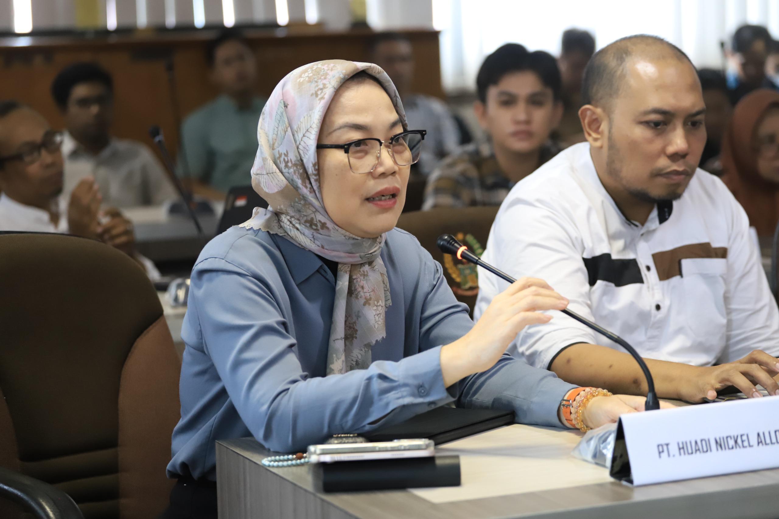 Direktur PT Huadi Bantaeng Industry Park (HBIP), Lily Dewi Candinegara,