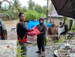 LSM Garda Timur Indonesia Salurkan Bantuan Kepada Warga Terdampak Banjir di Manado