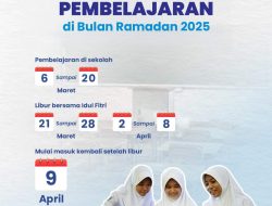 Terbaru! Surat Edaran Bersama 3 Menteri, ini Jadwal Pembelajaran Selama Ramadan
