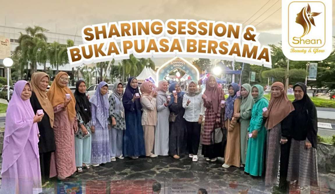 Shean Beauty & Glow menggelar acara Silaturahmi Santai dan Sharing Session & Buka Puasa Bersama Mitra Shean di pelataran Plaza Telkom. Jum'at, (14/3/2025)