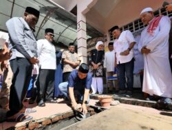 Appi-Aliyah Hadiri Peletakan Batu Pertama Masjid Al-Ikhlas di Kompleks Nusa Indah Hertasning