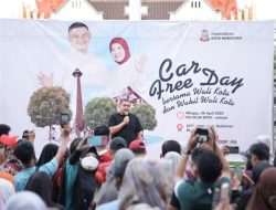 Munafri dan Melinda bersama Warga Ramaikan Car Free Day