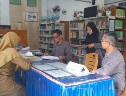 Perpustakaan SMA Negeri Enrekang Kedatangan Tamu