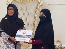 Perempuan PGRI Provinsi Sulsel Silaturrahim dengan Ketua TP PKK Naoemi Octarina