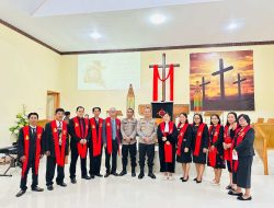 AKBP Restu Wijayanto S.I.K Pantau Gereja Toraja di Bulukumba