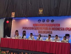 Konferensi Kabupaten PGRI Bulukumba Digelar