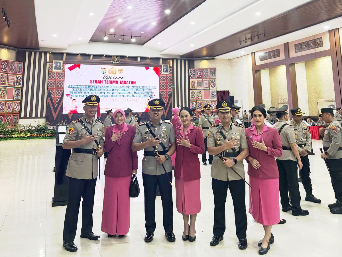 Kapolres Toraja Utara AKBP Dr. Zulanda, S.I.K., M.Si resmi digantikan oleh AKBP Stephanus Luckyto Andry Wicaksono, S.I.K., M.H., M.Si