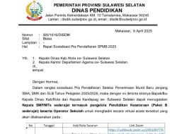 Disdik Sosialisasikan Pra Pendaftaran SPMB 2025