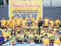 Munafri Buka Kejurnas Tenis Makassar Wali Kota Cup 2025