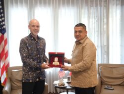 Wali Kota Makassar Bertemu Konjen Amerika Perkuat Kerjasama SDM dan Investasi