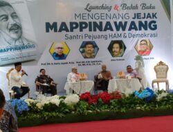 Diluncurkan, Buku “Mappinawang, Santri Pejuang HAM dan Demokrasi”
