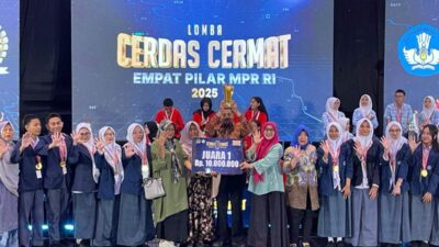 SMAN 5 Makassar Berjaya dalam Cerdas Cermat Empat Pilar MPR RI
