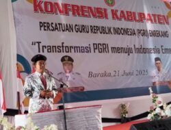 Konferensi Kabupaten PGRI Enrekang Digelar, Dr Basri : Kita Bukan Siapa-siapa Tanpa Guru