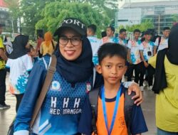 Muh Zikrullah Yanur Karateka SDN Parinring Wakili Kecamatan Manggala Ikut O2SN 2025 Tingkat Kota Makassar