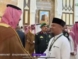 Gubernur Sulsel Dijamu Putra Mahkota Kerajaan Arab Saudi
