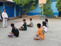 SMKN 4 Takalar Gelar Latihan Perdana Karate 