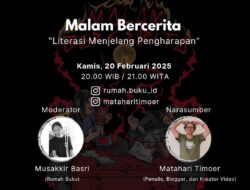 Mengenal Lebih Dekat Malam Bercerita Rumah Buku