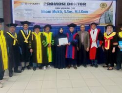 Wakil Rektor I Unpacti Imam Mukti Raih Gelar Doktor Bidang Ilmu Sosiologi di UNM