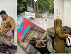 Lurah Parangtambung dan Camat Tamalate Kunjungi Petugas Kebersihan Diduga Korban Tabrak Lari