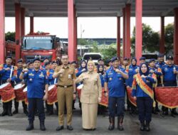 Wawali Makassar Hadiri Upacara Sertijab Kepala Dinas Pemadam Kebakaran