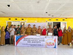 Mahasiswa KKNT Literasi Gel. 114 Buat Seminar di Kelurahan Balang Jeneponto