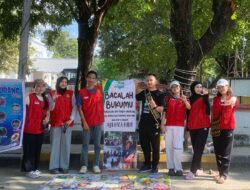 Mahasiswa Unhas Gelar Lapak Buku di CFD Jeneponto