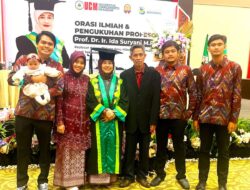 Prof. Ida Suryani Dikukuhkan sebagai Guru Besar I UCM