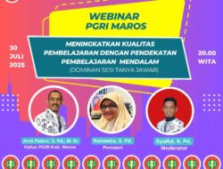 PGRI Maros Gelar Webinar Deep Learning