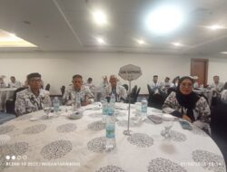 Rombongan PGRI Soppeng Hadiri Konferensi Kerja Provinsi I di Makassar 